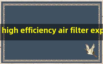 high efficiency air filter exporter